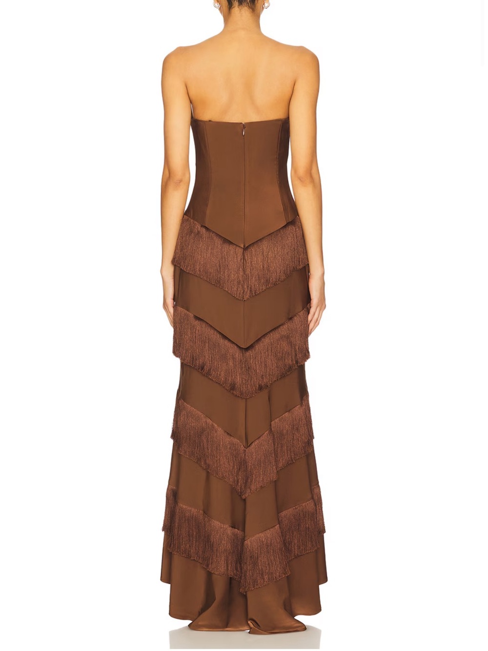 House of Harlow Hera Fringe Maxi Dress